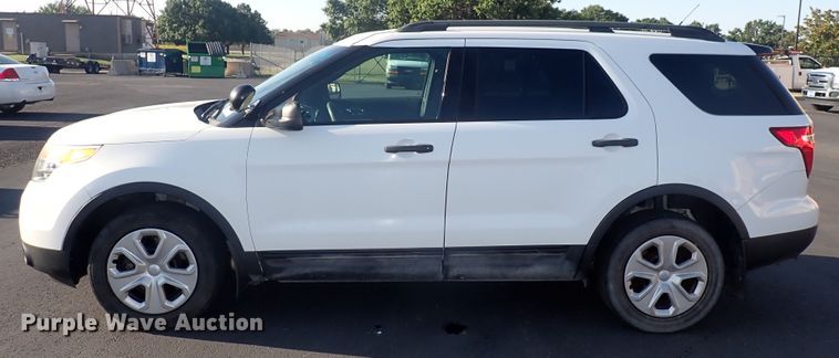 image for item DN2033 2014 Ford Explorer Police Interceptor  SUV