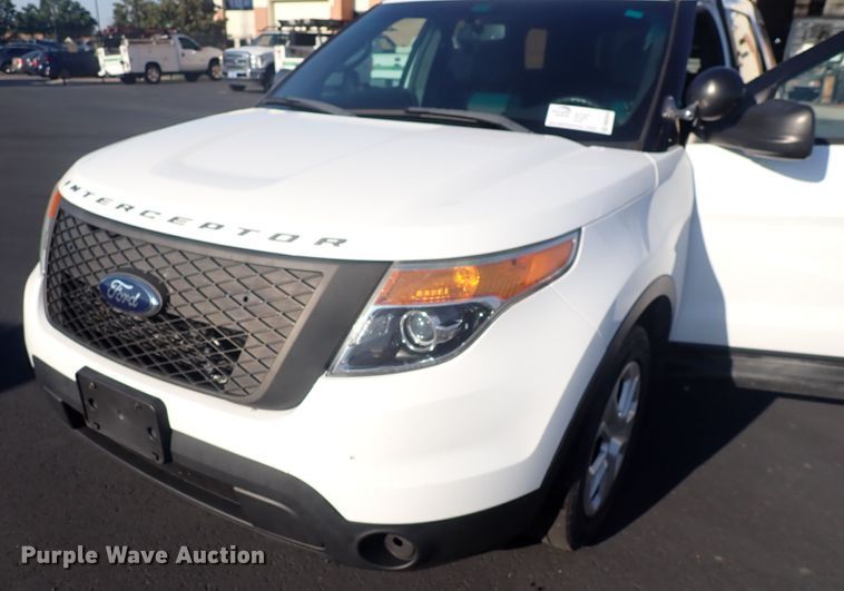 image for item DN2033 2014 Ford Explorer Police Interceptor  SUV
