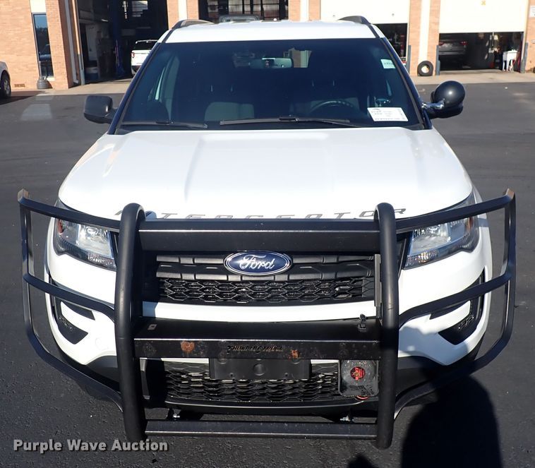 image for item DN2035 2017 Ford Explorer Police Interceptor  SUV