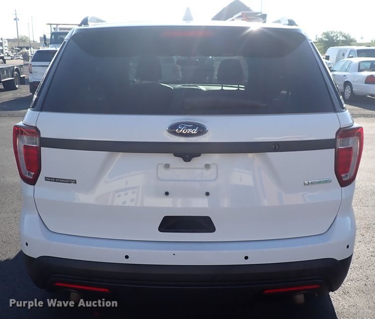 image for item DN2035 2017 Ford Explorer Police Interceptor  SUV