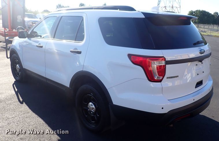 image for item DN2035 2017 Ford Explorer Police Interceptor  SUV