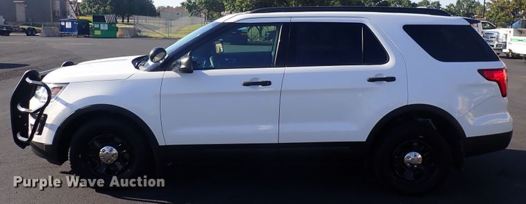 image for item DN2035 2017 Ford Explorer Police Interceptor  SUV