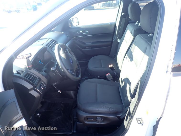 image for item DN2035 2017 Ford Explorer Police Interceptor  SUV