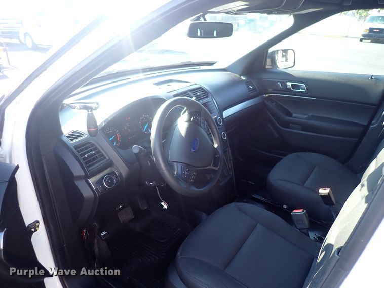 image for item DN2035 2017 Ford Explorer Police Interceptor  SUV