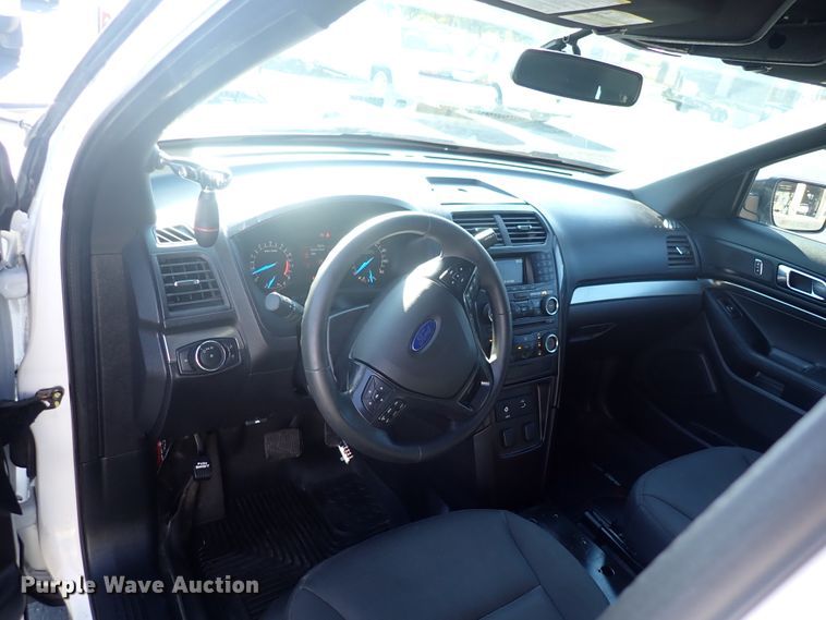 image for item DN2035 2017 Ford Explorer Police Interceptor  SUV