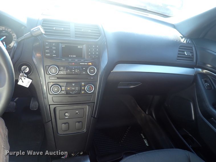 image for item DN2035 2017 Ford Explorer Police Interceptor  SUV