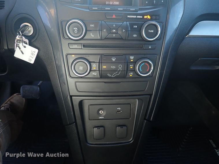 image for item DN2035 2017 Ford Explorer Police Interceptor  SUV