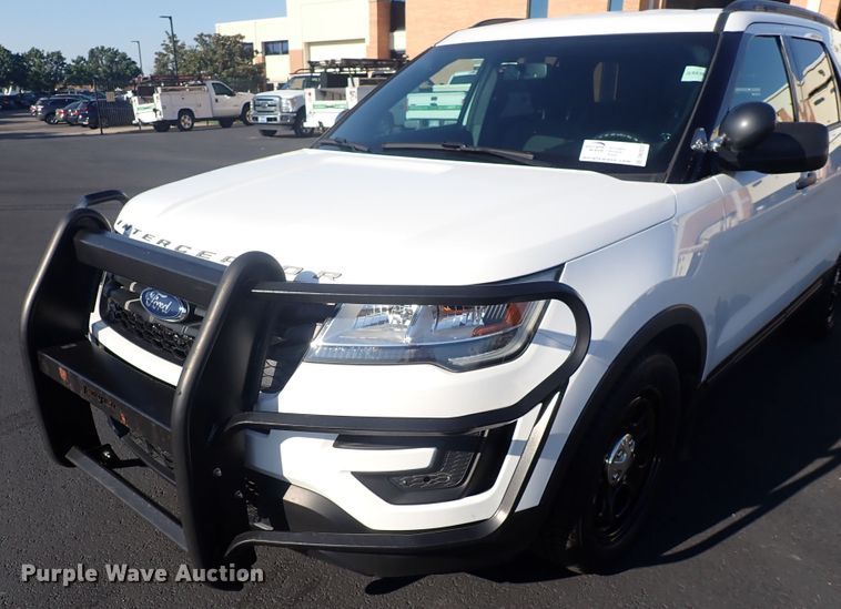 image for item DN2035 2017 Ford Explorer Police Interceptor  SUV