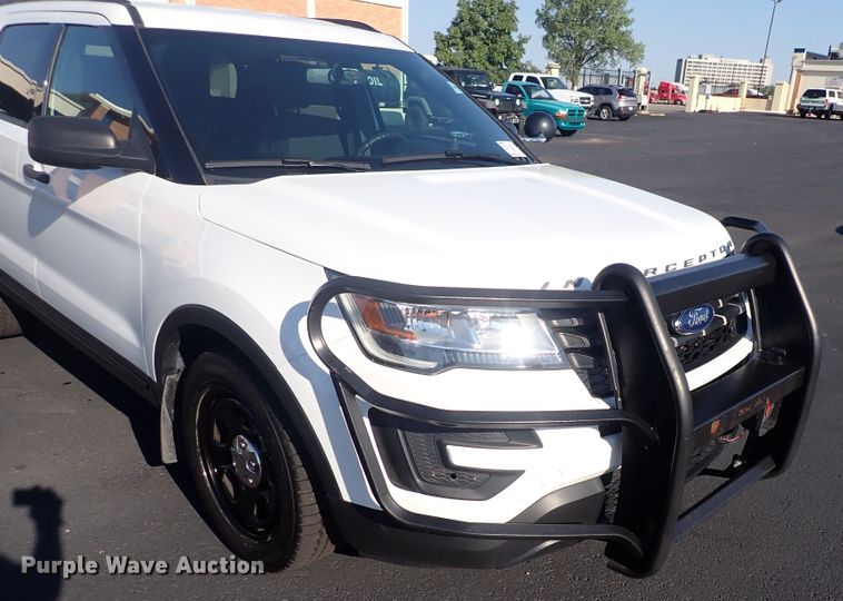 image for item DN2035 2017 Ford Explorer Police Interceptor  SUV
