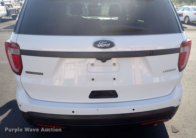 image for item DN2035 2017 Ford Explorer Police Interceptor  SUV