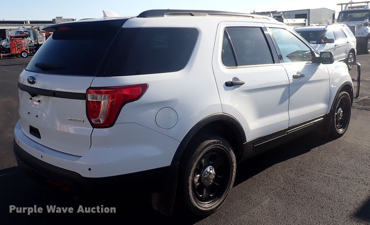image for item DN2037 2016 Ford Explorer Police Interceptor  SUV