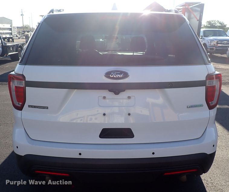 image for item DN2037 2016 Ford Explorer Police Interceptor  SUV