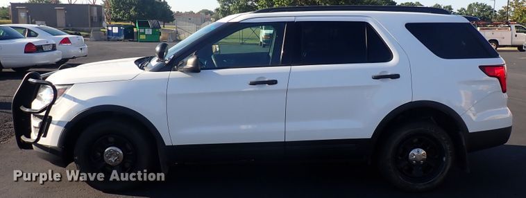 image for item DN2037 2016 Ford Explorer Police Interceptor  SUV