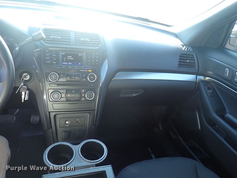 image for item DN2037 2016 Ford Explorer Police Interceptor  SUV