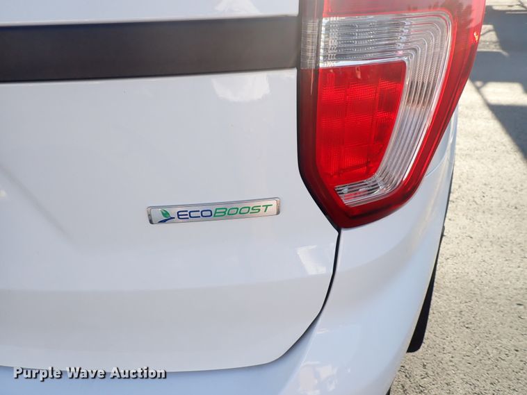 image for item DN2037 2016 Ford Explorer Police Interceptor  SUV