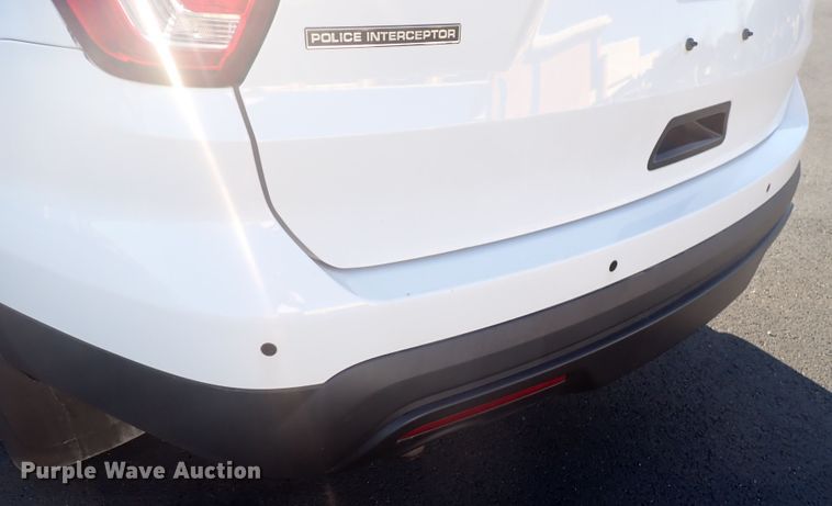 image for item DN2037 2016 Ford Explorer Police Interceptor  SUV