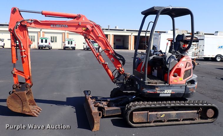 image for item DN2038 2012 Kubota U35S2  mini excavator