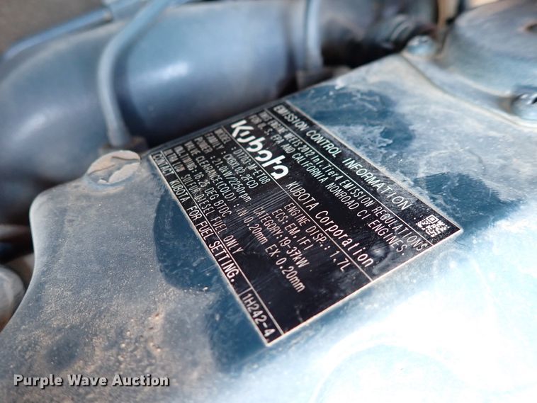 image for item DN2038 2012 Kubota U35S2  mini excavator