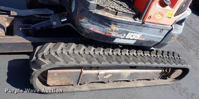 image for item DN2038 2012 Kubota U35S2  mini excavator