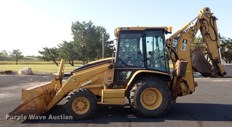 image for item DN2042 2004 Caterpillar 420D  backhoe