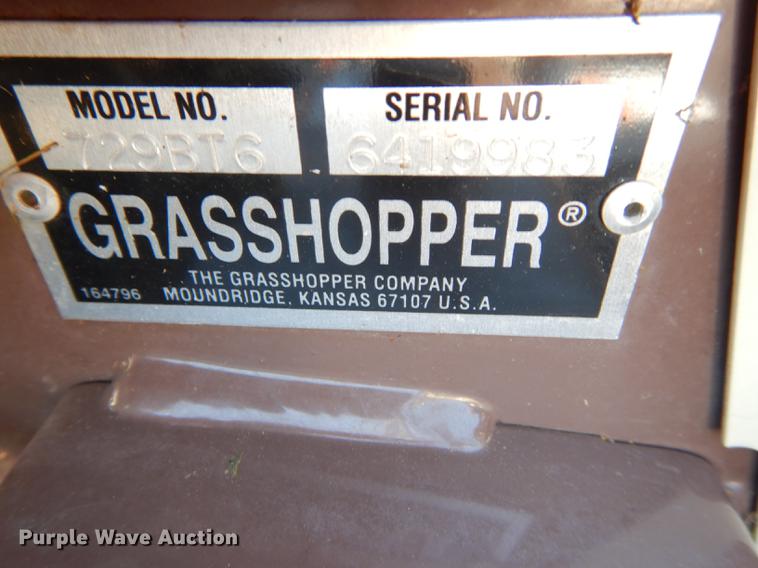 image for item KC9009 Grasshopper 729  ZTR lawn mower