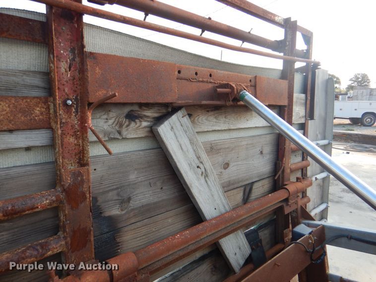 image for item DG1703 Shop built Spring-O-Matic hoof trimming trailer