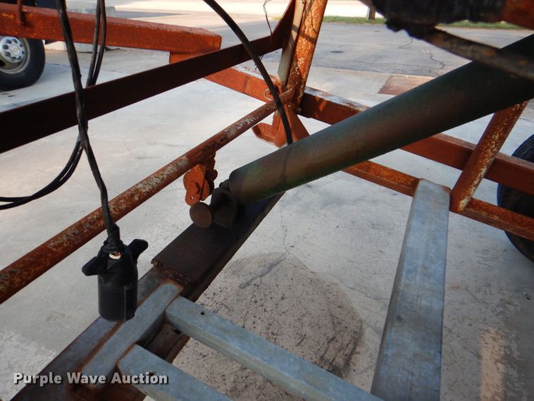 image for item DG1703 Shop built Spring-O-Matic hoof trimming trailer