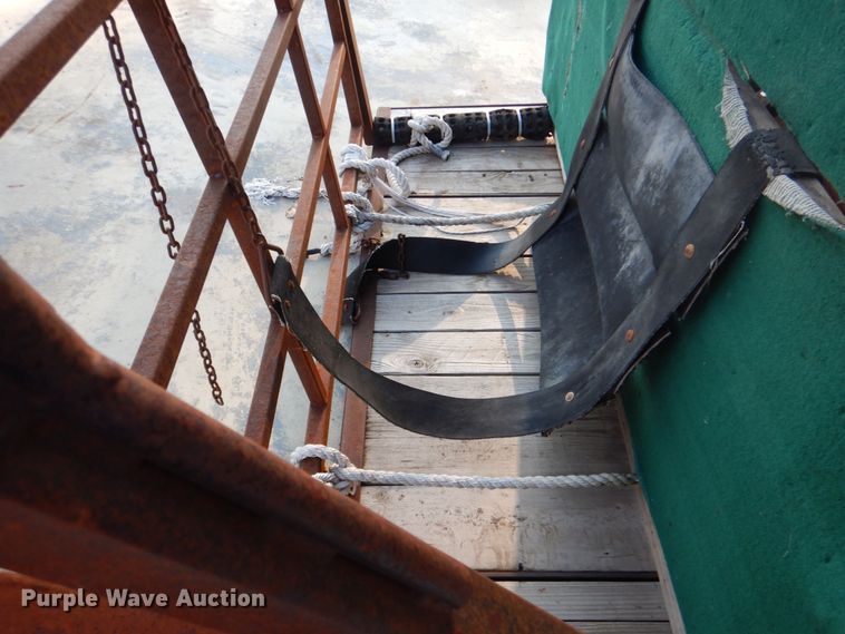 image for item DG1703 Shop built Spring-O-Matic hoof trimming trailer