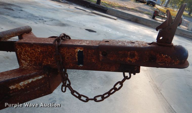 image for item DG1703 Shop built Spring-O-Matic hoof trimming trailer