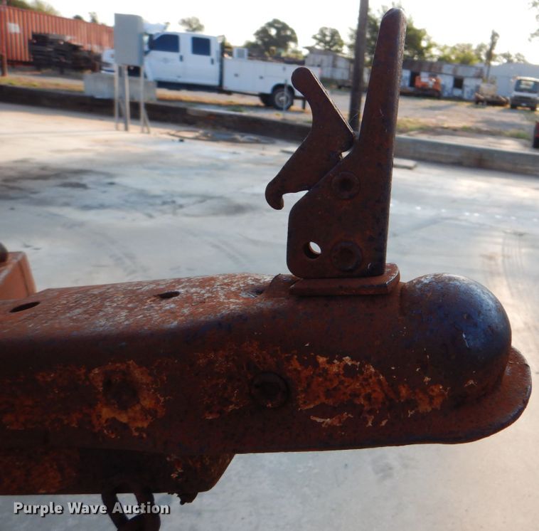 image for item DG1703 Shop built Spring-O-Matic hoof trimming trailer