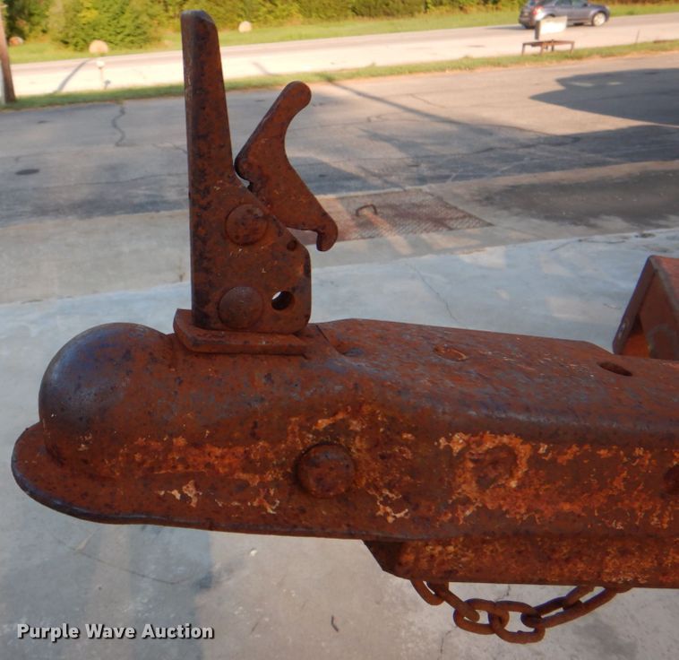 image for item DG1703 Shop built Spring-O-Matic hoof trimming trailer