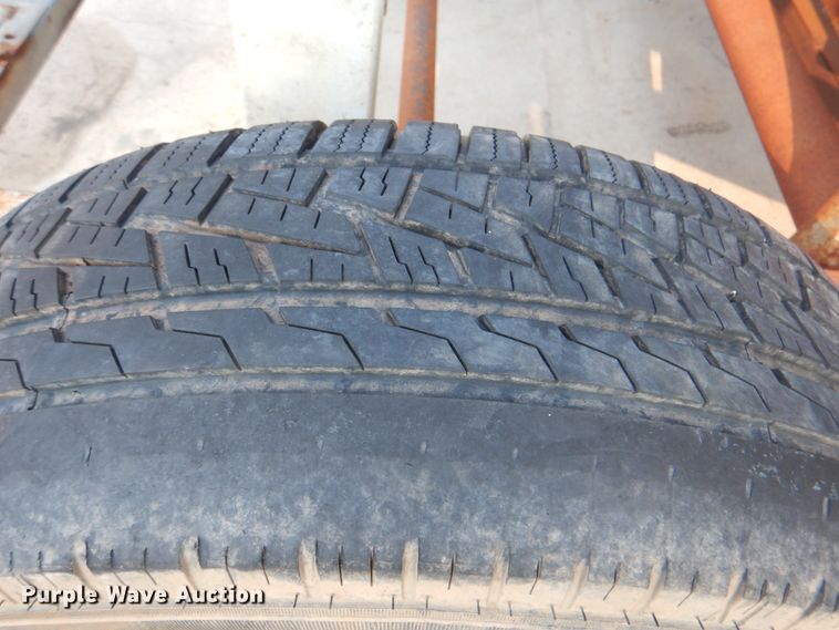 image for item DG1703 Shop built Spring-O-Matic hoof trimming trailer