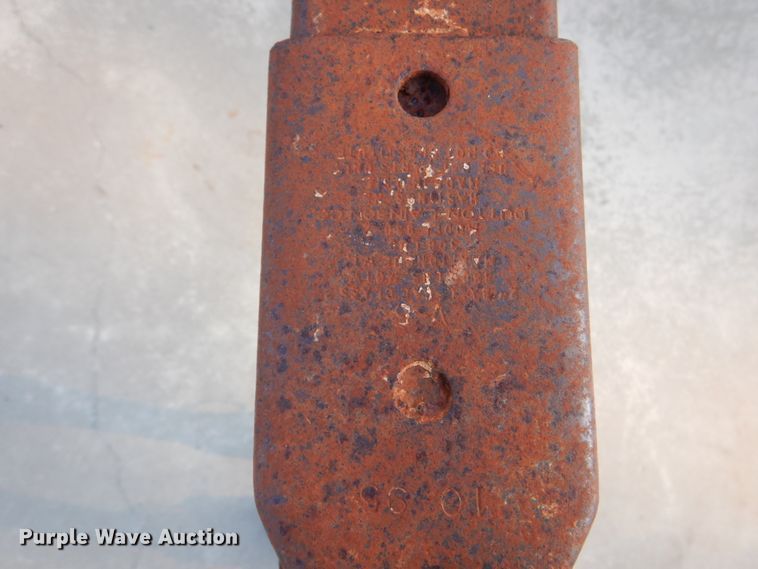 image for item DG1703 Shop built Spring-O-Matic hoof trimming trailer