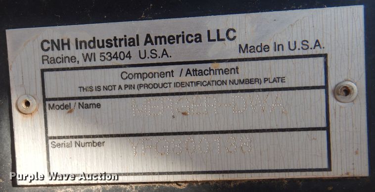 image for item DI5722 2016 New Holland SR260  windrower