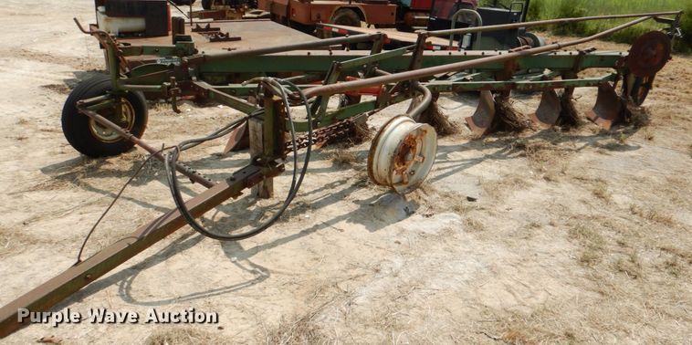 image for item IR9085 Oliver 448  six bottom plow