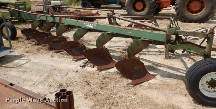 image for item IR9085 Oliver 448  six bottom plow