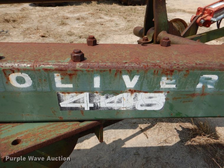 image for item IR9085 Oliver 448  six bottom plow