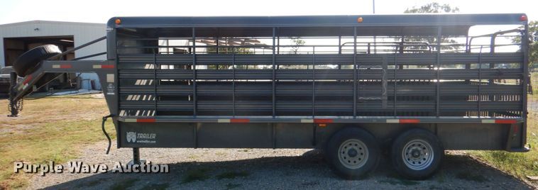 image for item IR9144 2010 WW  livestock trailer