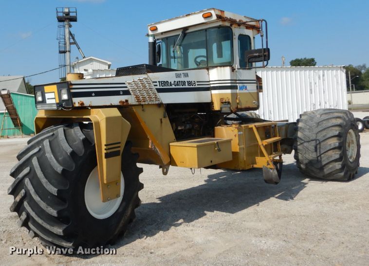 image for item JG9143 Ag-Chem TerraGator 1803  applicator cab and chassis