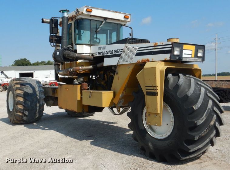 image for item JG9143 Ag-Chem TerraGator 1803  applicator cab and chassis