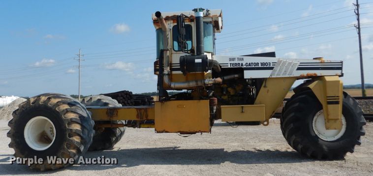 image for item JG9143 Ag-Chem TerraGator 1803  applicator cab and chassis