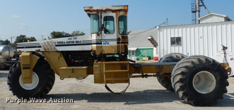 image for item JG9143 Ag-Chem TerraGator 1803  applicator cab and chassis