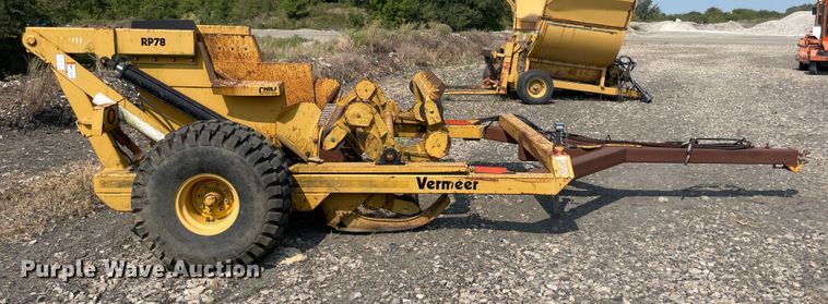 image for item JQ9655 Vermeer RP78  rock picker