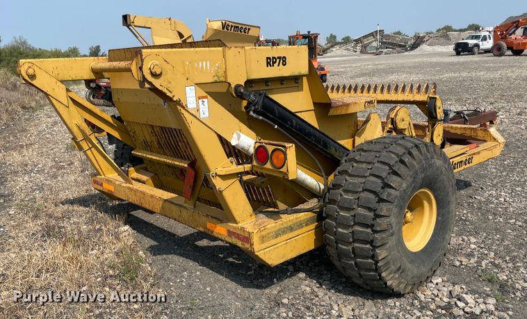 image for item JQ9655 Vermeer RP78  rock picker