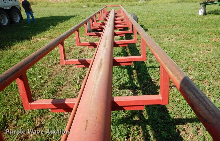 image for item KI9580 Hay Liner 37  hay bale trailer