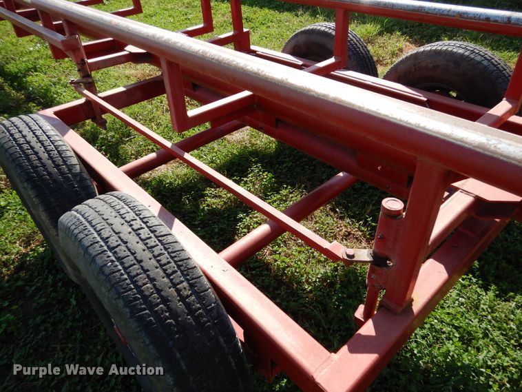 image for item KI9580 Hay Liner 37  hay bale trailer