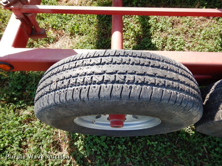 image for item KI9580 Hay Liner 37  hay bale trailer