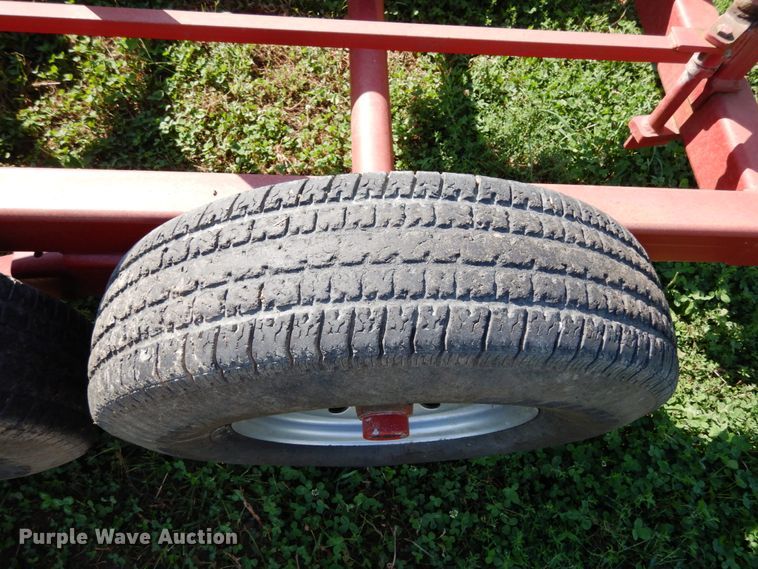 image for item KI9580 Hay Liner 37  hay bale trailer