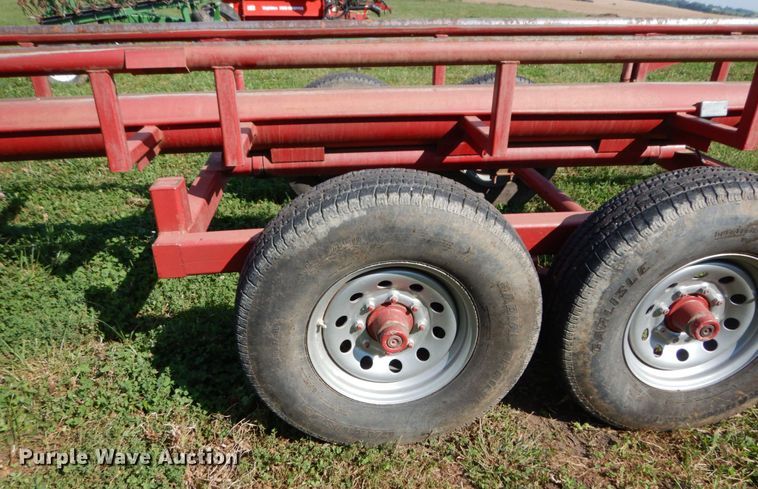 image for item KI9580 Hay Liner 37  hay bale trailer