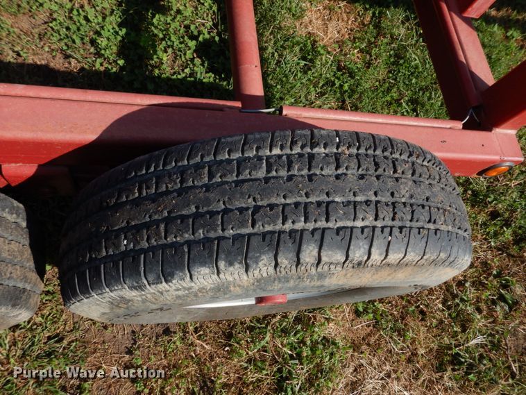 image for item KI9580 Hay Liner 37  hay bale trailer